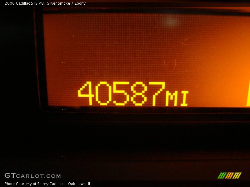 Silver Smoke / Ebony 2006 Cadillac STS V8