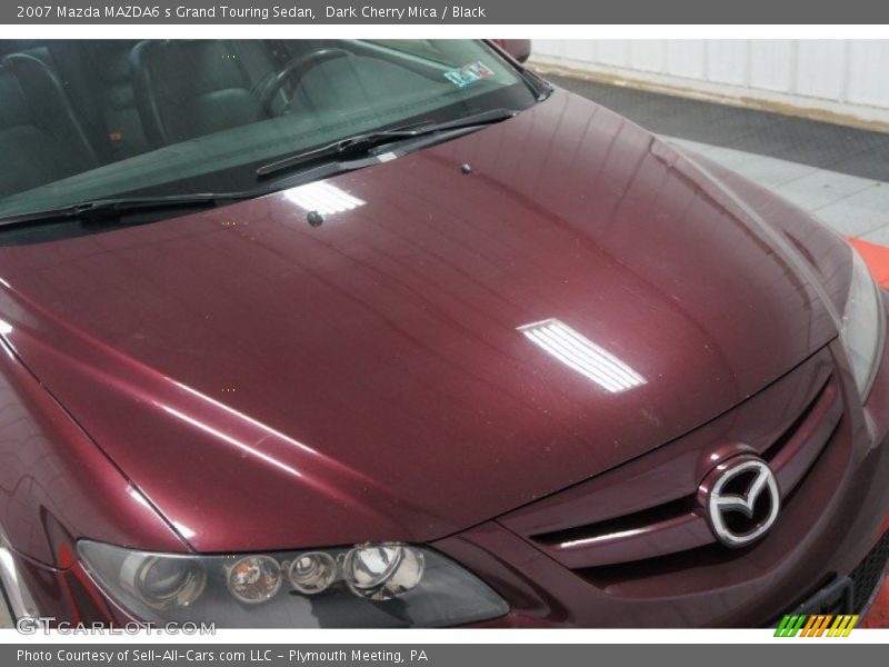 Dark Cherry Mica / Black 2007 Mazda MAZDA6 s Grand Touring Sedan