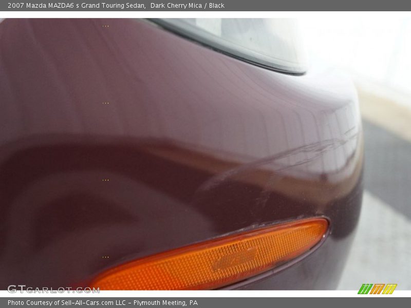 Dark Cherry Mica / Black 2007 Mazda MAZDA6 s Grand Touring Sedan