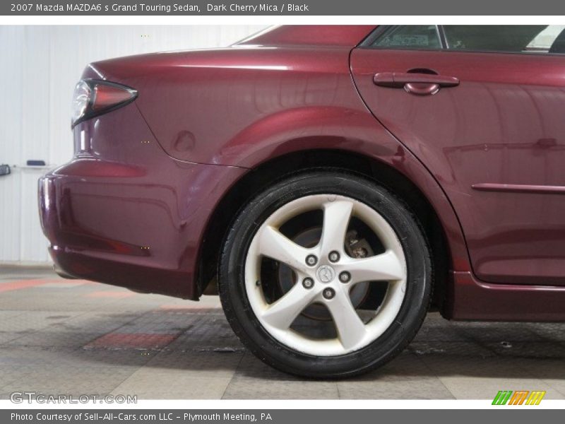 Dark Cherry Mica / Black 2007 Mazda MAZDA6 s Grand Touring Sedan