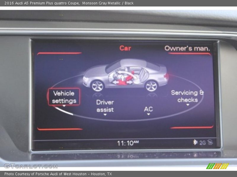 Monsoon Gray Metallic / Black 2016 Audi A5 Premium Plus quattro Coupe