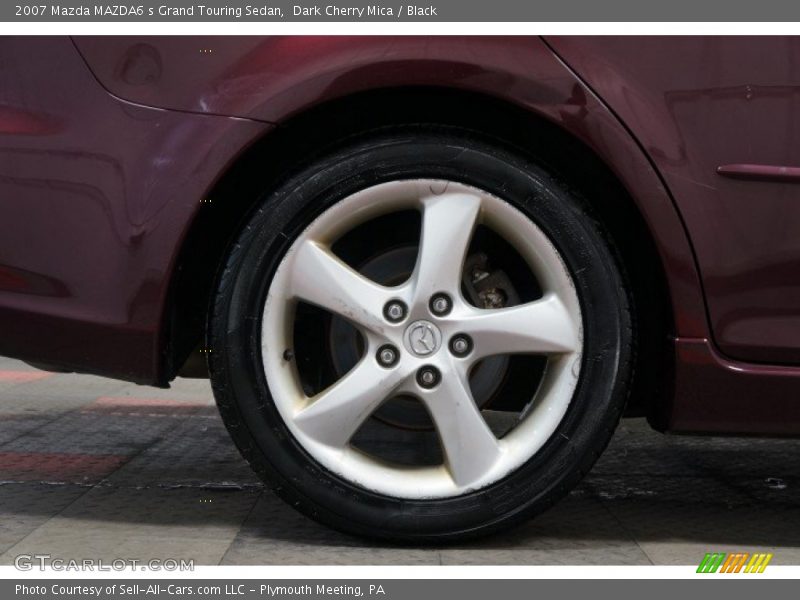 Dark Cherry Mica / Black 2007 Mazda MAZDA6 s Grand Touring Sedan