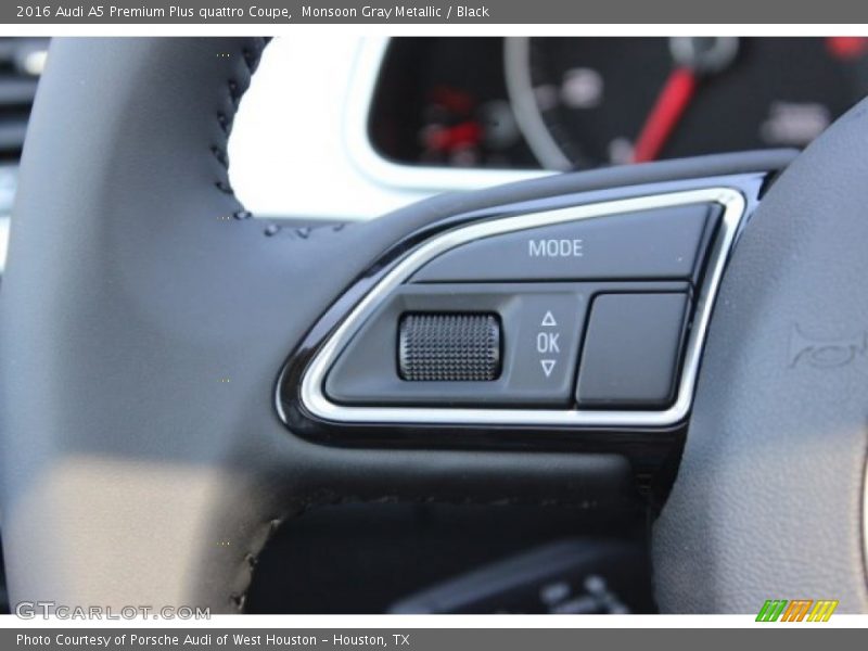 Monsoon Gray Metallic / Black 2016 Audi A5 Premium Plus quattro Coupe