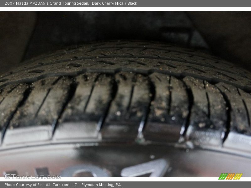 Dark Cherry Mica / Black 2007 Mazda MAZDA6 s Grand Touring Sedan