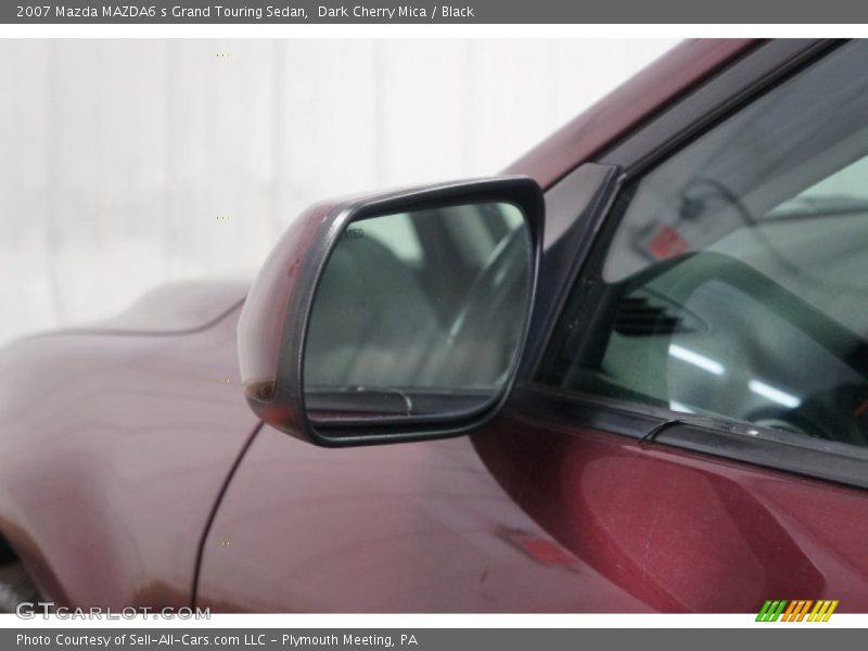 Dark Cherry Mica / Black 2007 Mazda MAZDA6 s Grand Touring Sedan