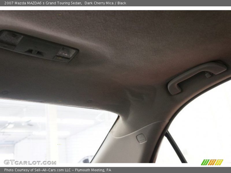 Dark Cherry Mica / Black 2007 Mazda MAZDA6 s Grand Touring Sedan