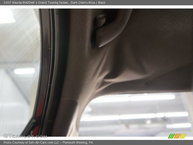 Dark Cherry Mica / Black 2007 Mazda MAZDA6 s Grand Touring Sedan