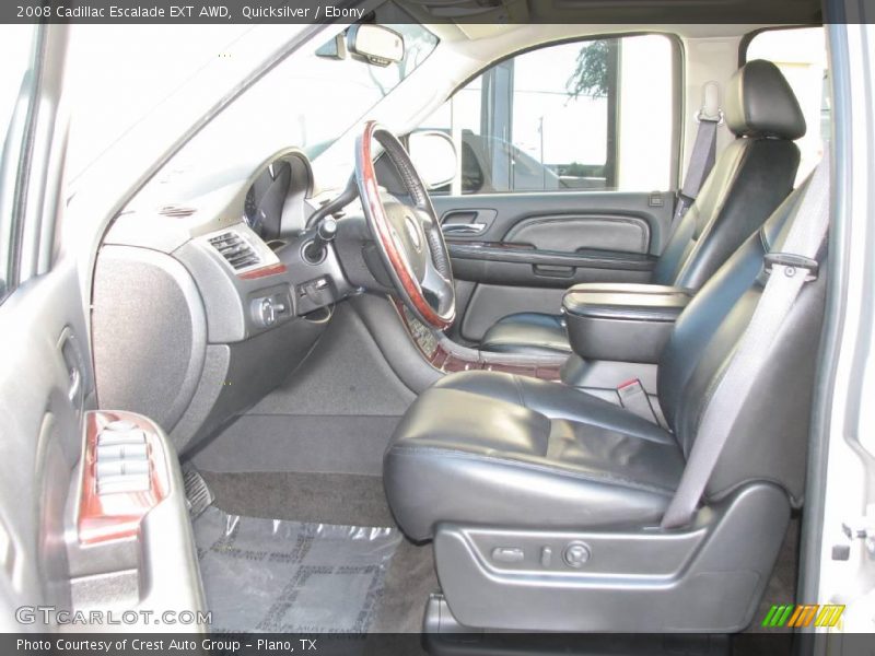 Quicksilver / Ebony 2008 Cadillac Escalade EXT AWD