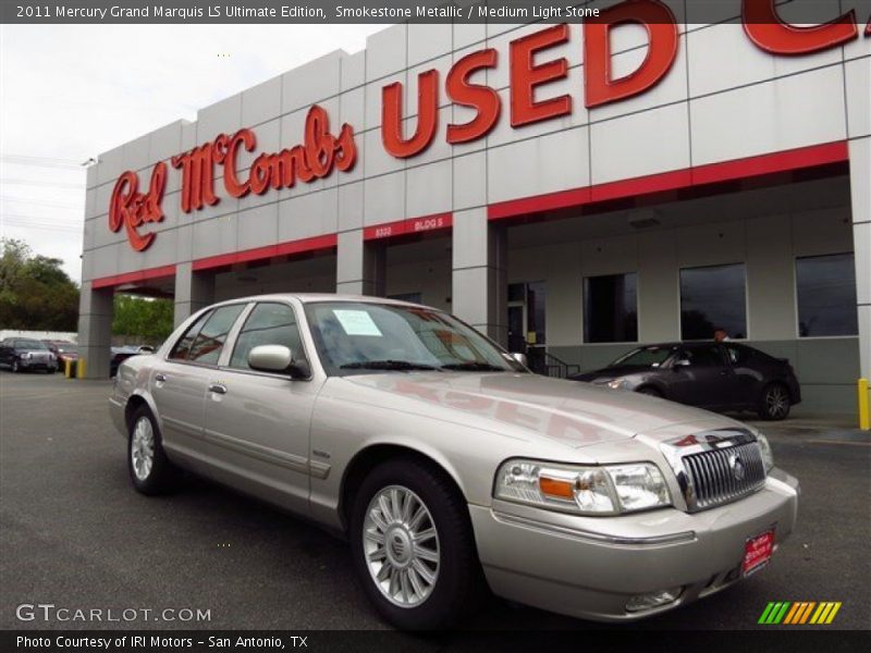 Smokestone Metallic / Medium Light Stone 2011 Mercury Grand Marquis LS Ultimate Edition