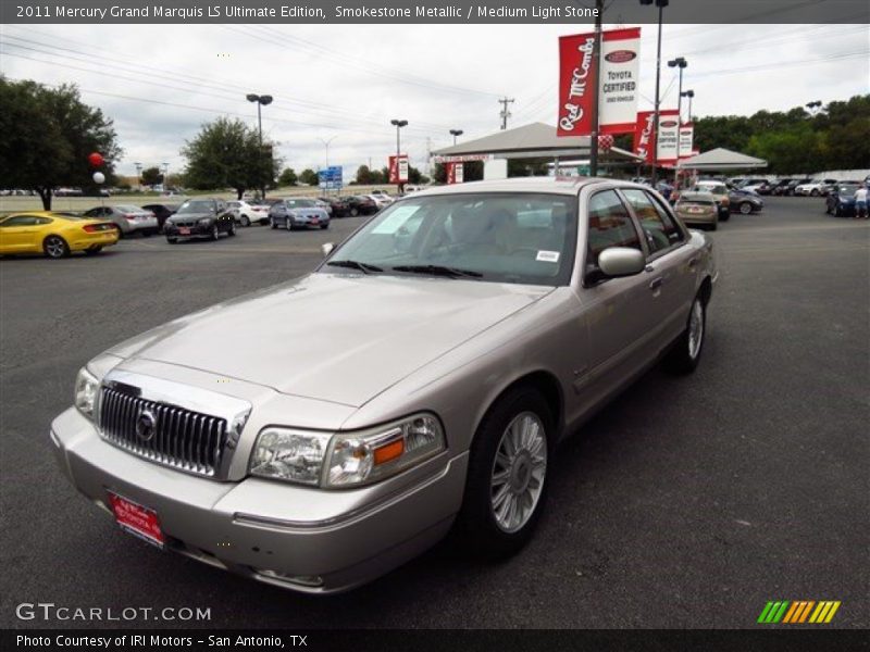 Smokestone Metallic / Medium Light Stone 2011 Mercury Grand Marquis LS Ultimate Edition