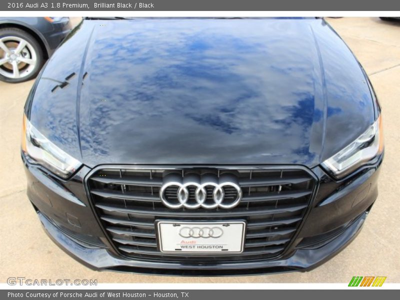 Brilliant Black / Black 2016 Audi A3 1.8 Premium