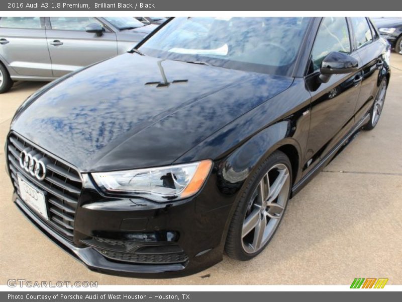 Brilliant Black / Black 2016 Audi A3 1.8 Premium