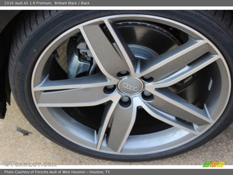 Brilliant Black / Black 2016 Audi A3 1.8 Premium