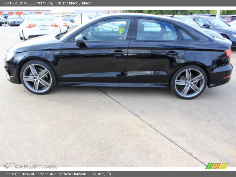 Brilliant Black / Black 2016 Audi A3 1.8 Premium