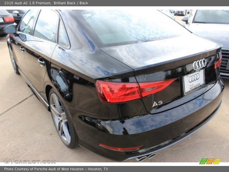Brilliant Black / Black 2016 Audi A3 1.8 Premium