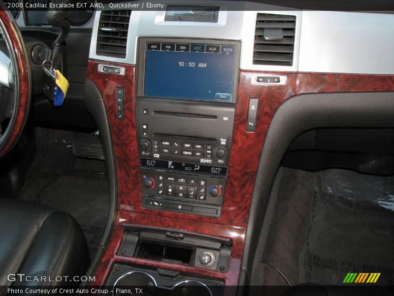 Quicksilver / Ebony 2008 Cadillac Escalade EXT AWD