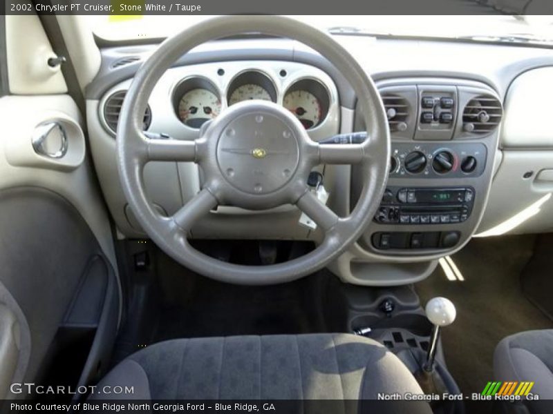 Stone White / Taupe 2002 Chrysler PT Cruiser