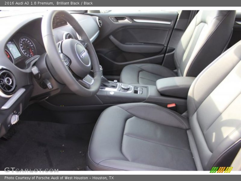 Brilliant Black / Black 2016 Audi A3 1.8 Premium