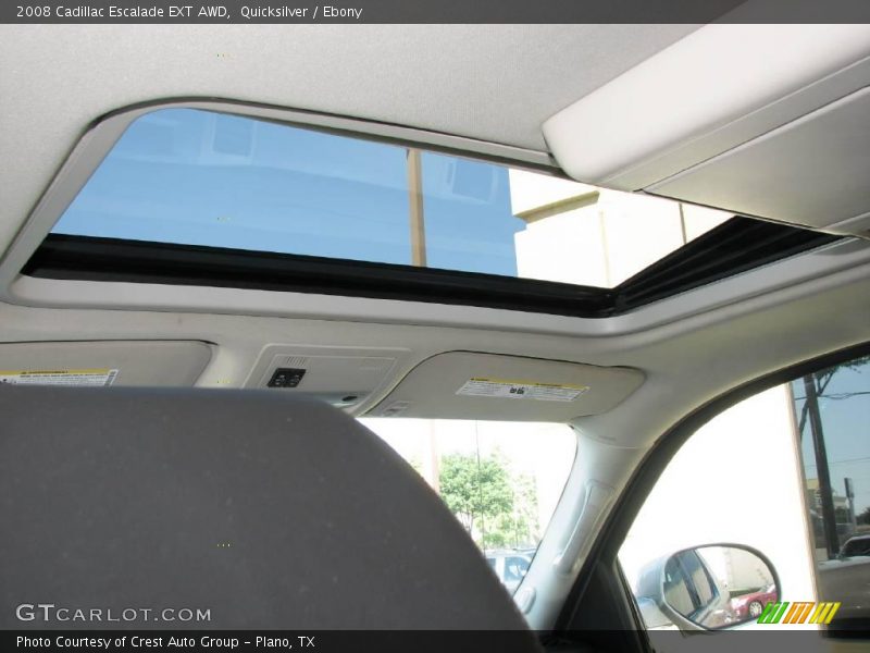 Quicksilver / Ebony 2008 Cadillac Escalade EXT AWD