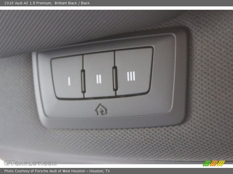 Brilliant Black / Black 2016 Audi A3 1.8 Premium