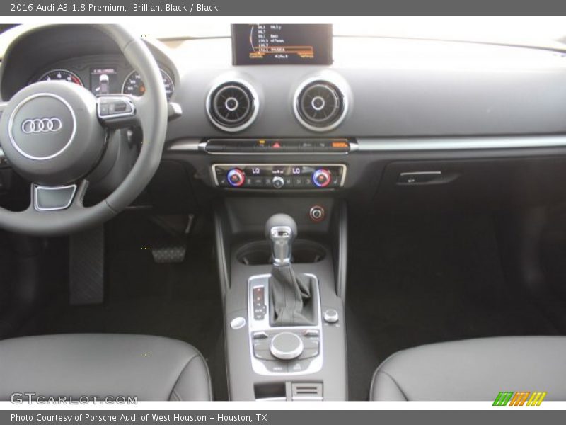 Brilliant Black / Black 2016 Audi A3 1.8 Premium