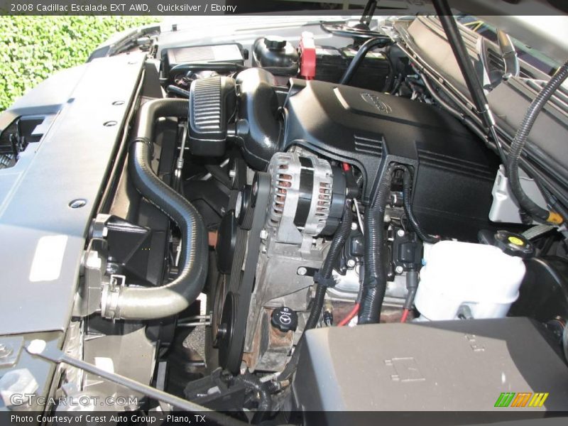 Quicksilver / Ebony 2008 Cadillac Escalade EXT AWD