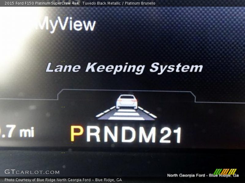 Tuxedo Black Metallic / Platinum Brunello 2015 Ford F150 Platinum SuperCrew 4x4