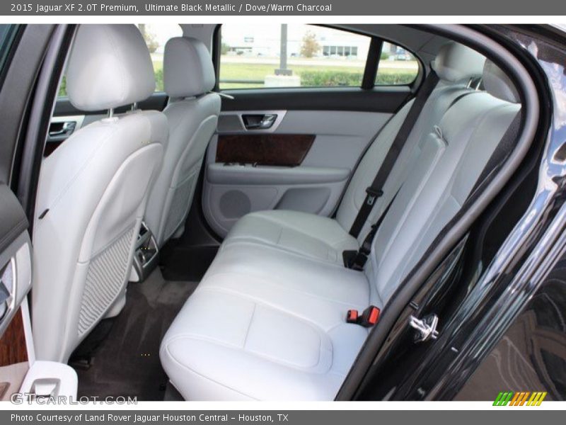 Ultimate Black Metallic / Dove/Warm Charcoal 2015 Jaguar XF 2.0T Premium