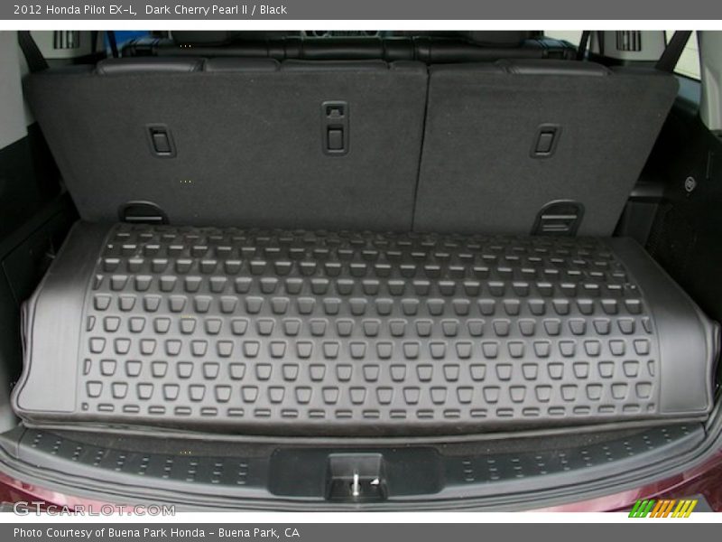 Dark Cherry Pearl II / Black 2012 Honda Pilot EX-L