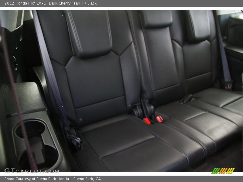 Dark Cherry Pearl II / Black 2012 Honda Pilot EX-L