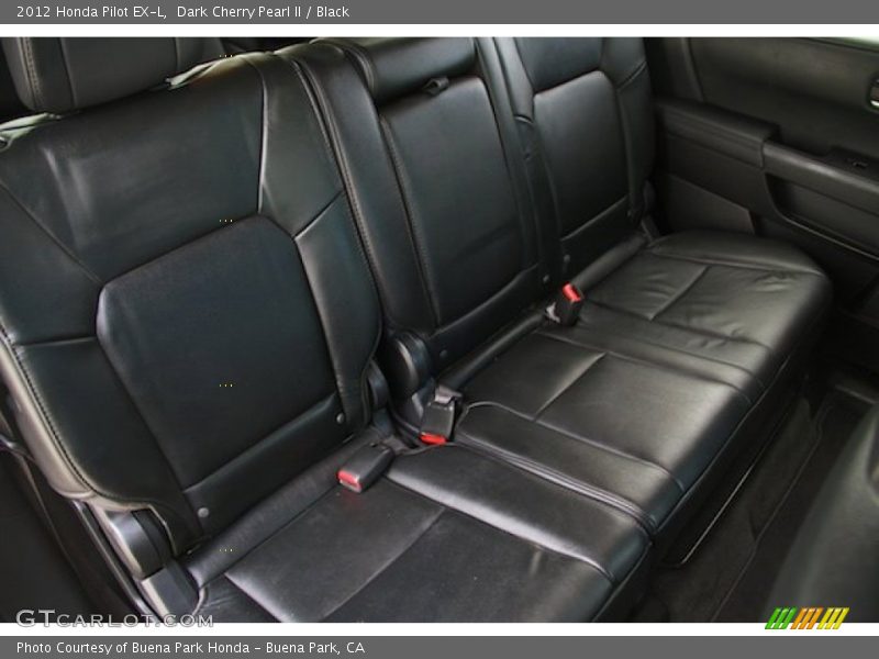 Dark Cherry Pearl II / Black 2012 Honda Pilot EX-L