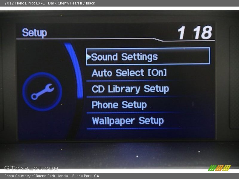 Dark Cherry Pearl II / Black 2012 Honda Pilot EX-L