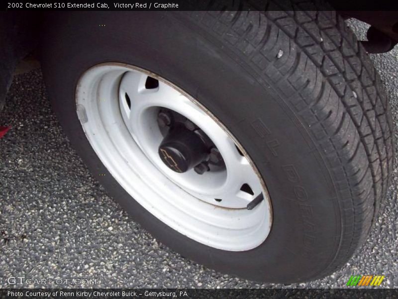 Victory Red / Graphite 2002 Chevrolet S10 Extended Cab