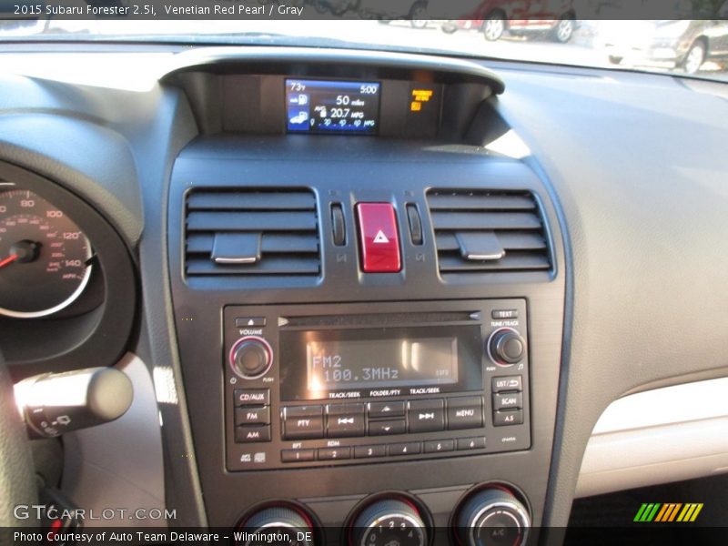 Venetian Red Pearl / Gray 2015 Subaru Forester 2.5i