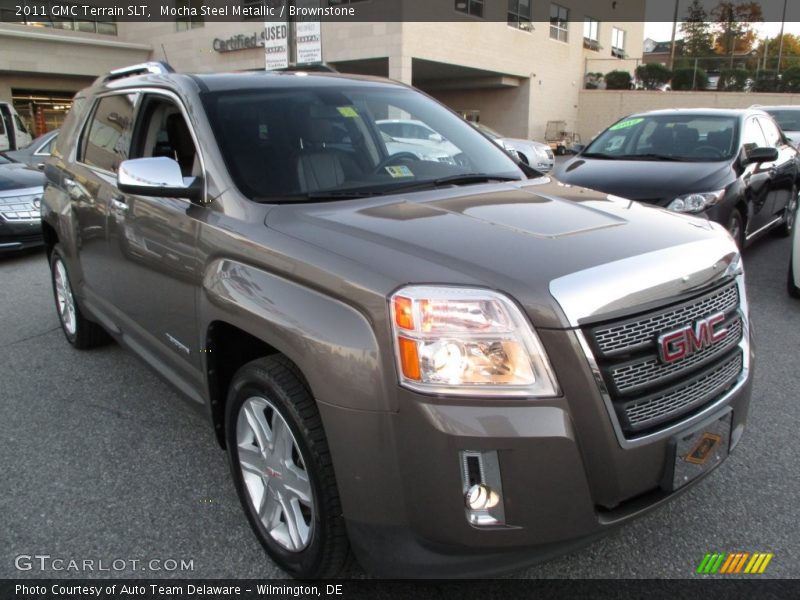 Mocha Steel Metallic / Brownstone 2011 GMC Terrain SLT