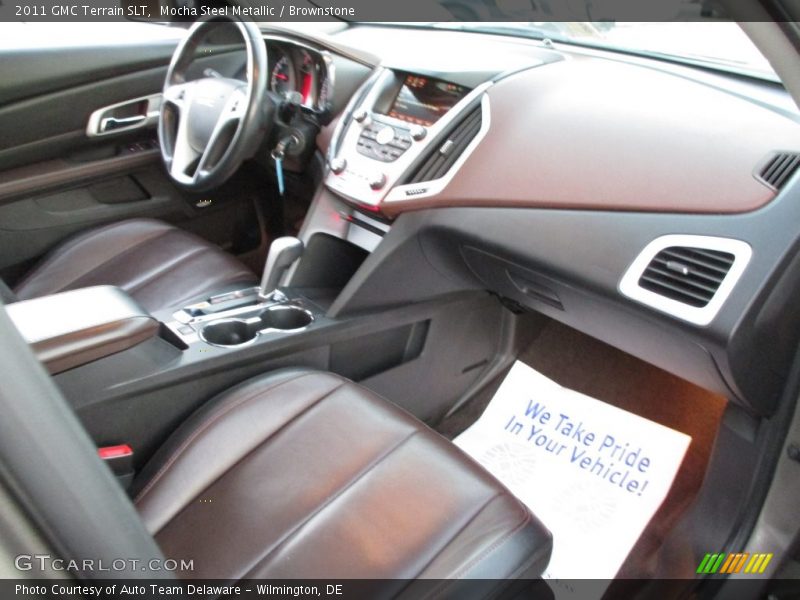 Mocha Steel Metallic / Brownstone 2011 GMC Terrain SLT