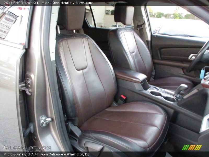 Mocha Steel Metallic / Brownstone 2011 GMC Terrain SLT