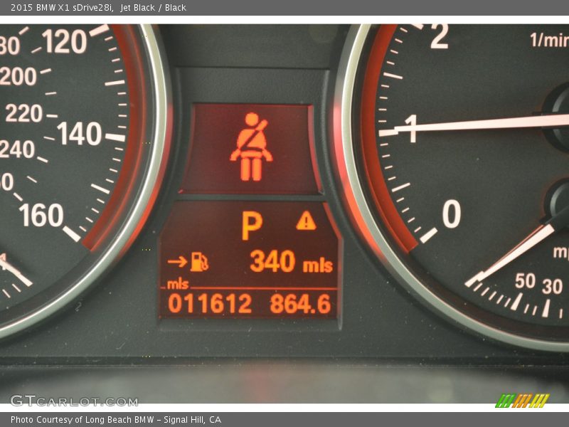 Jet Black / Black 2015 BMW X1 sDrive28i