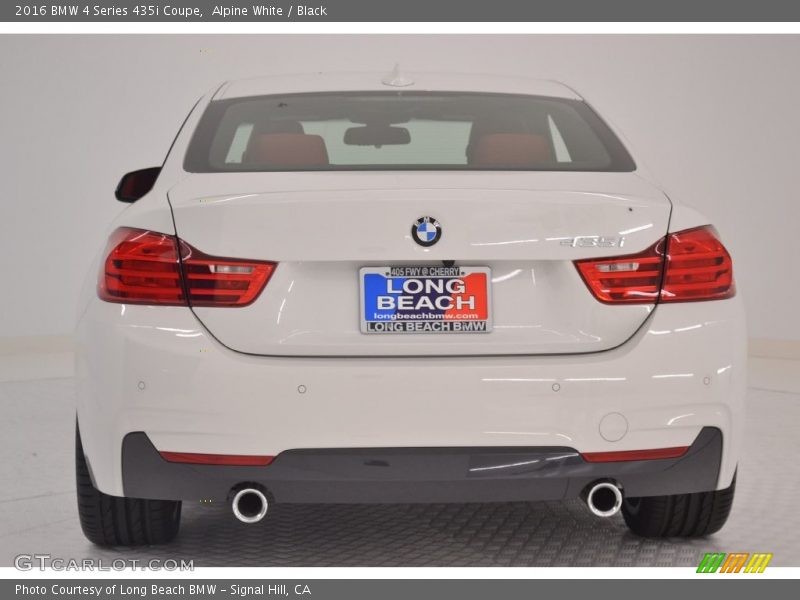 Alpine White / Black 2016 BMW 4 Series 435i Coupe