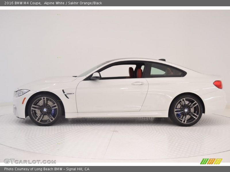  2016 M4 Coupe Alpine White