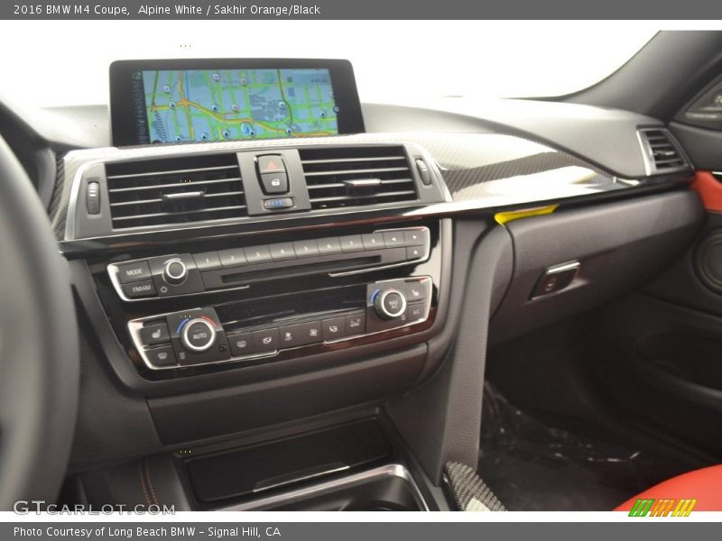 Controls of 2016 M4 Coupe