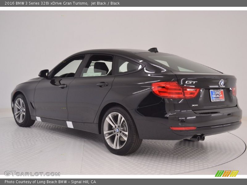 Jet Black / Black 2016 BMW 3 Series 328i xDrive Gran Turismo