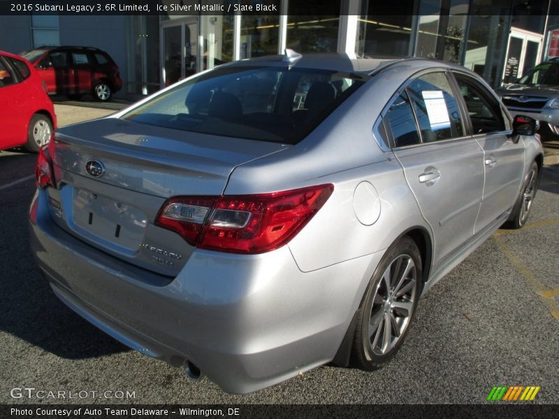 Ice Silver Metallic / Slate Black 2016 Subaru Legacy 3.6R Limited