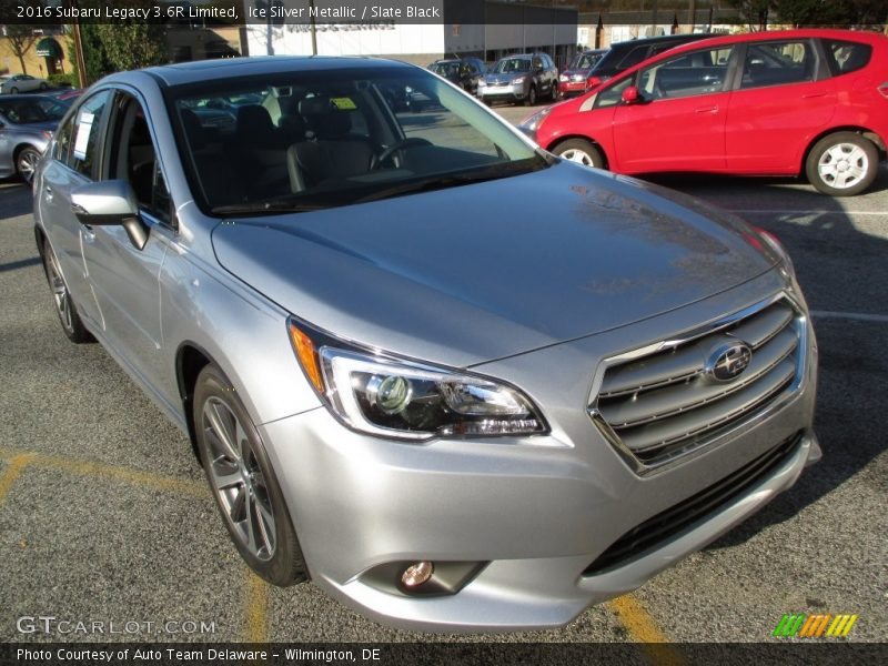 Ice Silver Metallic / Slate Black 2016 Subaru Legacy 3.6R Limited