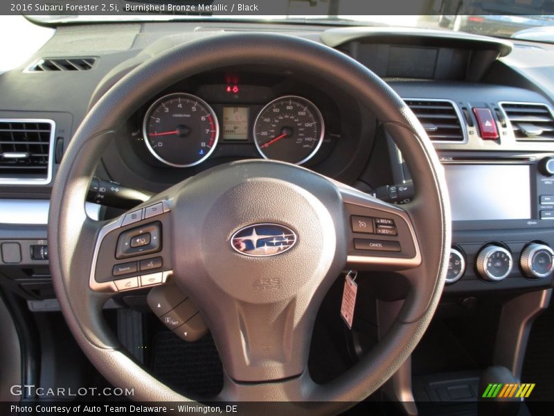 Burnished Bronze Metallic / Black 2016 Subaru Forester 2.5i