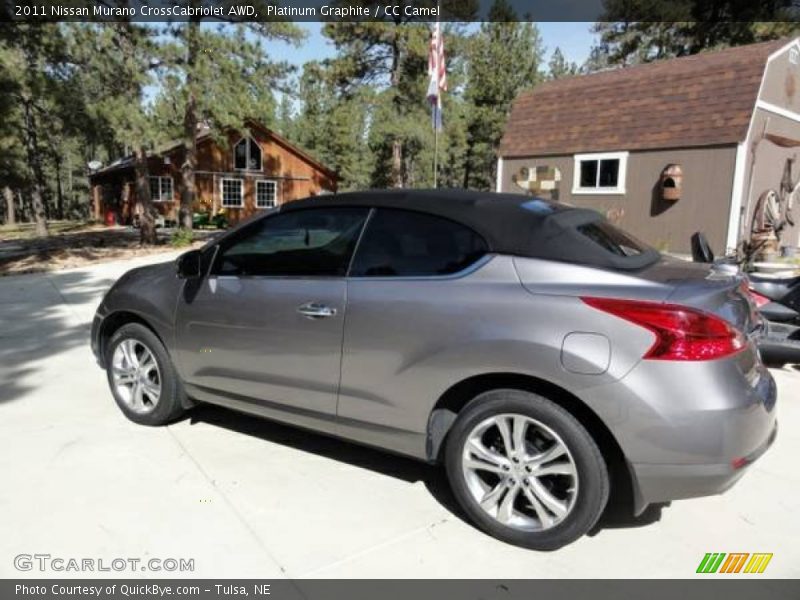 Platinum Graphite / CC Camel 2011 Nissan Murano CrossCabriolet AWD