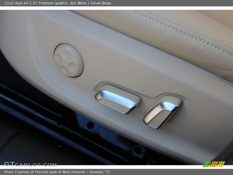 Ibis White / Velvet Beige 2016 Audi A4 2.0T Premium quattro