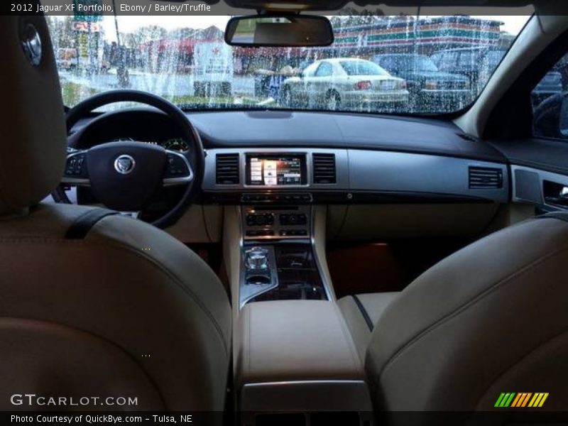 Ebony / Barley/Truffle 2012 Jaguar XF Portfolio
