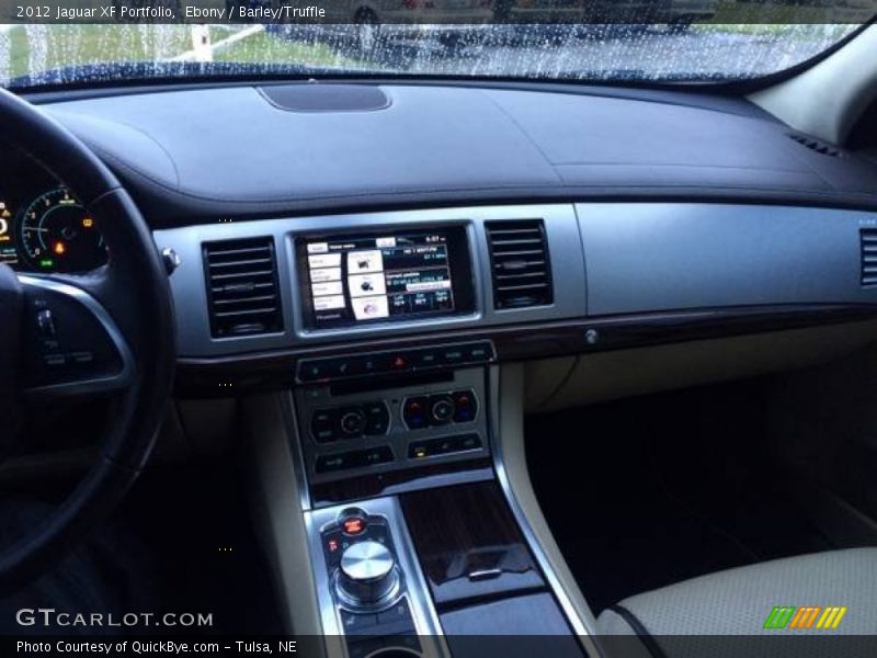 Ebony / Barley/Truffle 2012 Jaguar XF Portfolio