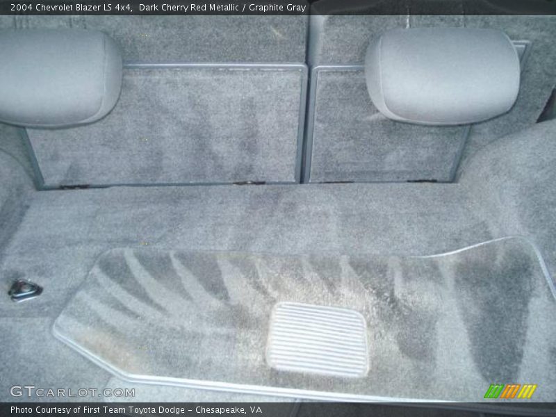 Dark Cherry Red Metallic / Graphite Gray 2004 Chevrolet Blazer LS 4x4
